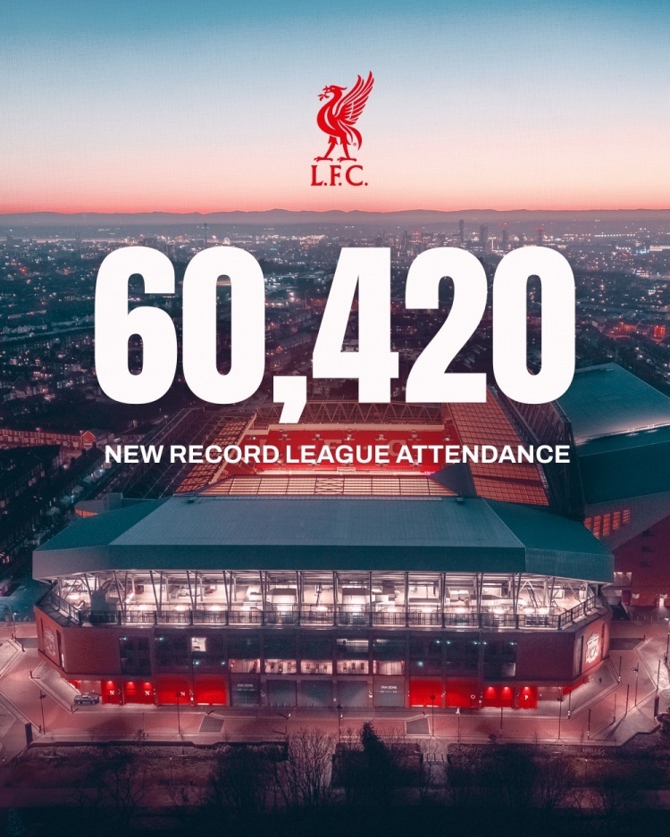 Ming重返赛场，持续失利首场状态出色，利物浦观众沸腾！